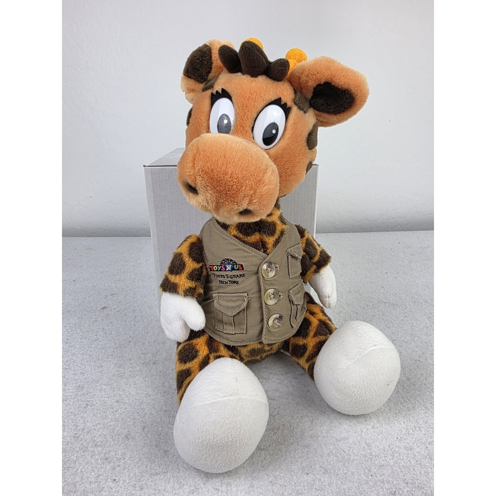 VTG Geoffrey the Giraffe Toys R Us Times Square New York Grand Opening Plush Toy
